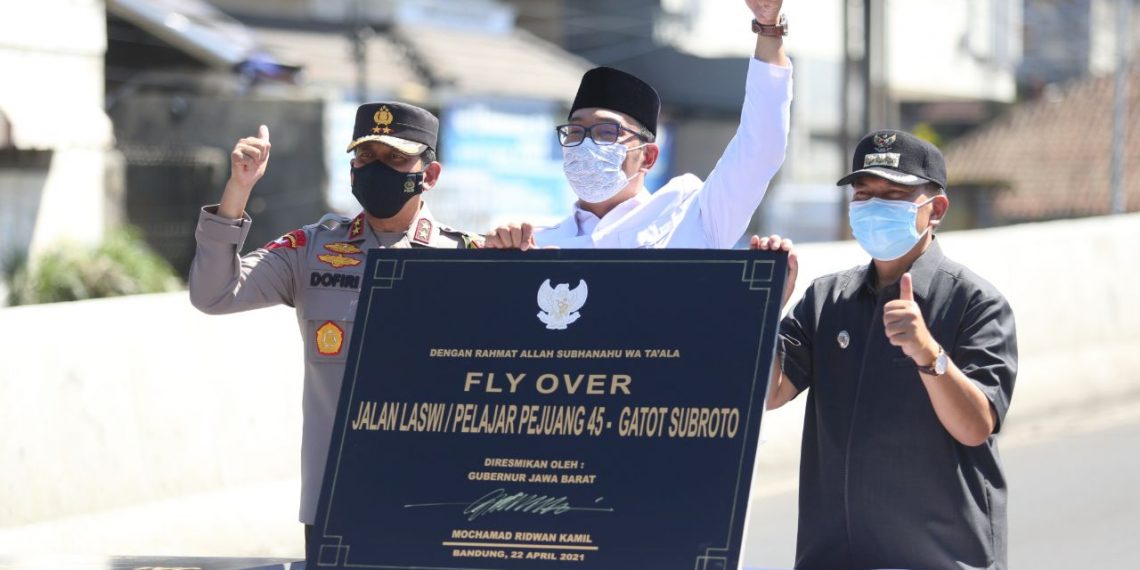 Peresmian Fly Over Jalan Jakarta dan Jalan Laswi