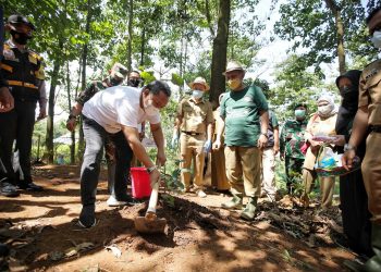 Hari Bumi, Pemkot Bandung Tanam 3.000 Pohon Kopi
