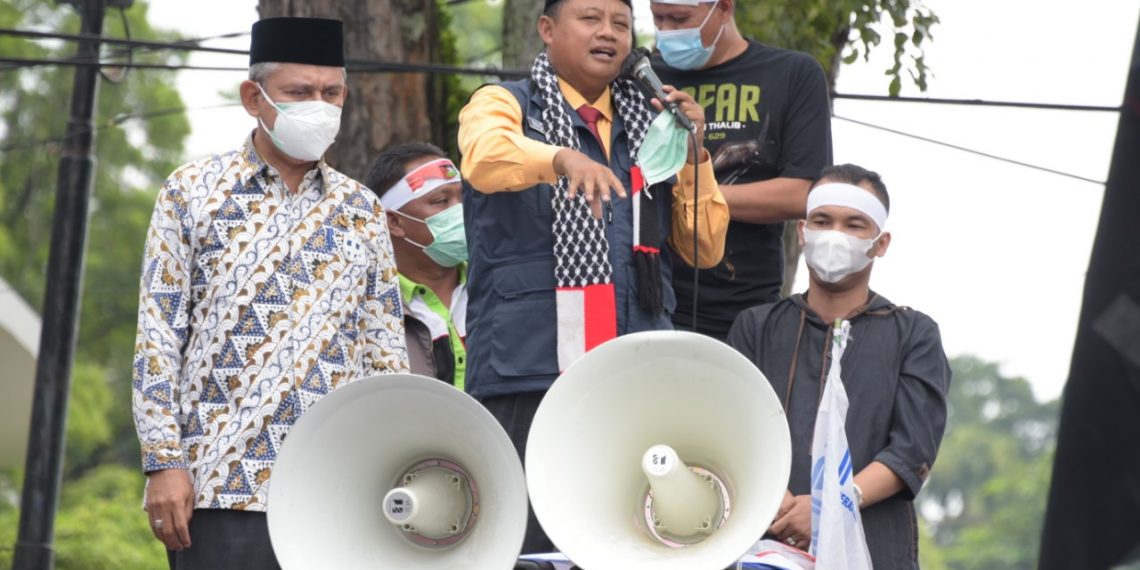 Wagub Jabar Buruh Serukan Dukungan untuk Palestina Bersama Buruh