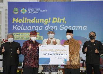 Jabar Terima Donasi COVID-19