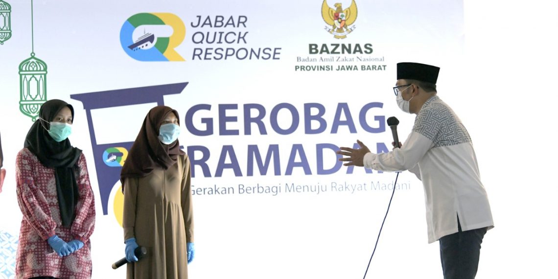 Gerobag Ramadan JQR-Baznas, Berbagi Kebahagiaan dengan Sesama