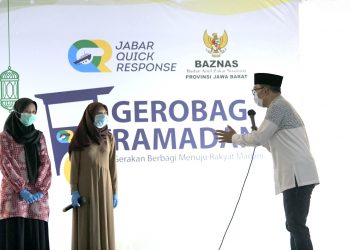 Gerobag Ramadan JQR-Baznas, Berbagi Kebahagiaan dengan Sesama