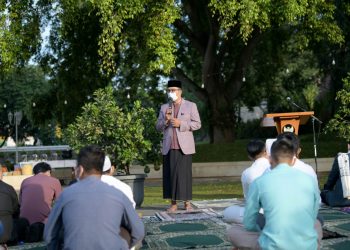 Ridwan Kamil Rayakan Idulfitri di Rumah Dinas