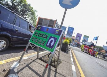 Ratusan Kendaraan Kena Razia Larangan Mudik di Kota Bandung