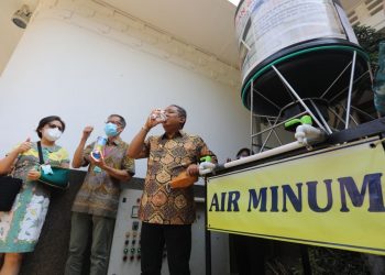 Pemkot Bandung Terima Bantuan Instalasi Air Minum