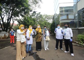 Tinjau Vaksinasi Massal, Wakil Ketua FBS Ingatkan Prokes