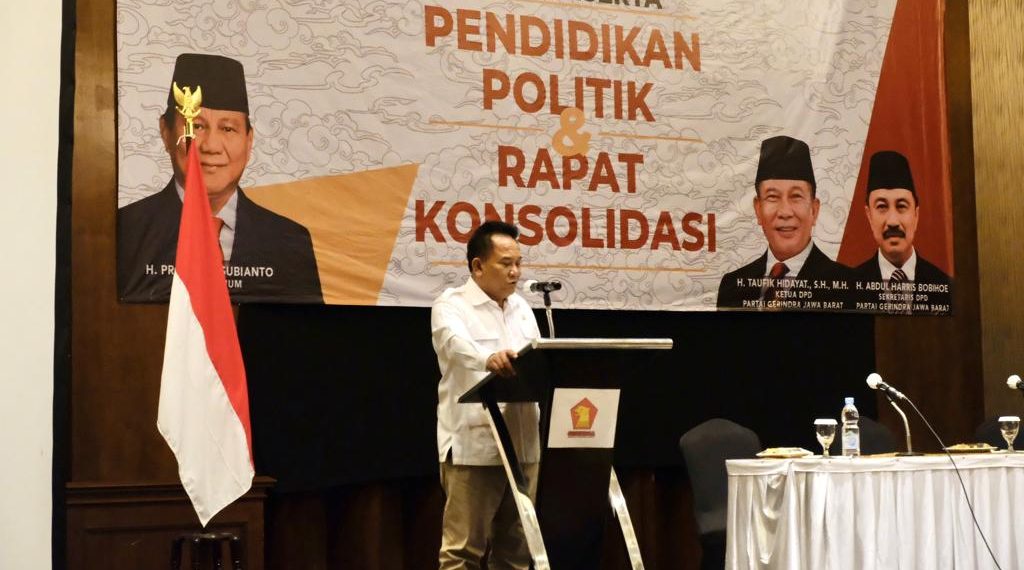 Ingin Cetak Sejarah, Gerindra Jabar Incar Kemenangan di Pemilu 2024