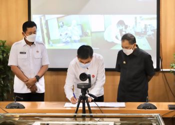 PT ATB dan Perumda Tirtawening Kota Bandung Jalin Kerjasama Kembangkan SPAM Gedebage