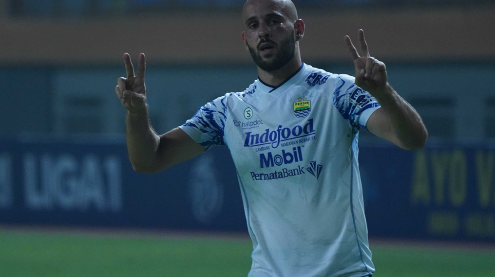 Mohammed Rashid Menggila! Persib Hancurkan Persita