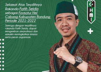 Fatih Seida Ditetapkan Sebagai Ketua Terpilih Konfercab XVIII HMI Cabang Bandung