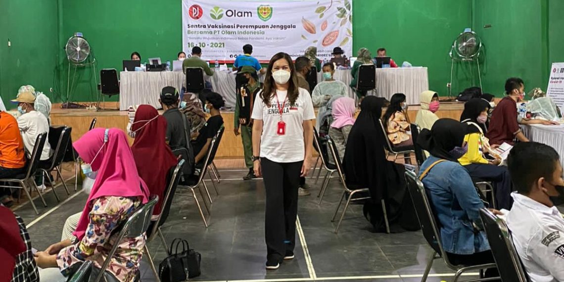 Perempuan Jenggala, PT.OI, Kodam III/Siliwangi Gelar Vaksin Covid-19 Dua Ribu Dosis