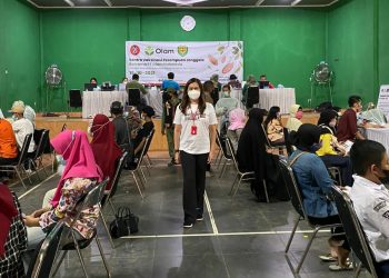 Perempuan Jenggala, PT.OI, Kodam III/Siliwangi Gelar Vaksin Covid-19 Dua Ribu Dosis