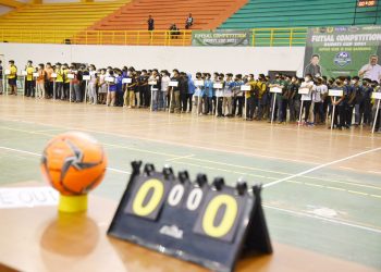 Sekda Buka Kejuaraan Futsal Bupati Cup 2021