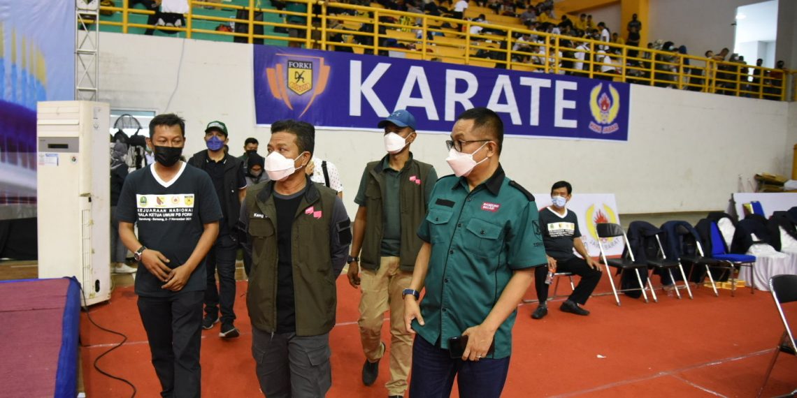 Kejurnas Karate Digelar di Si Jalak Harupat