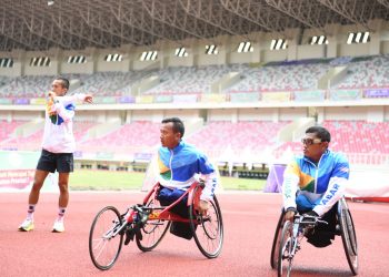 Raih Delapan Emas, Jabar Tempel Ketat Papua di Peparnas 2021