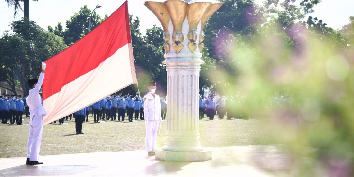 Sebelum Bekerja, ASN Pemkab Bandung Wajib Nyanyikan Indonesia Raya