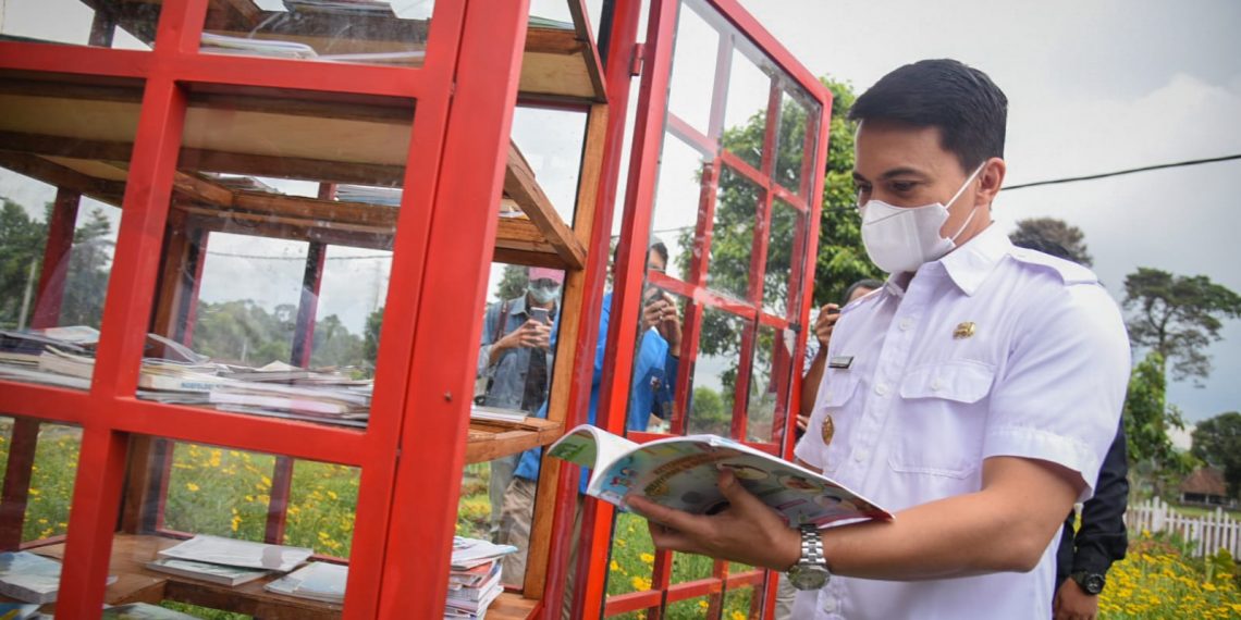 Wabup Sahrul Perkenalkan Perpustakaan Edupark