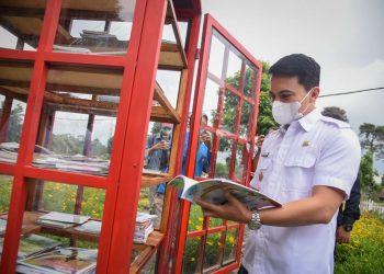 Wabup Sahrul Perkenalkan Perpustakaan Edupark