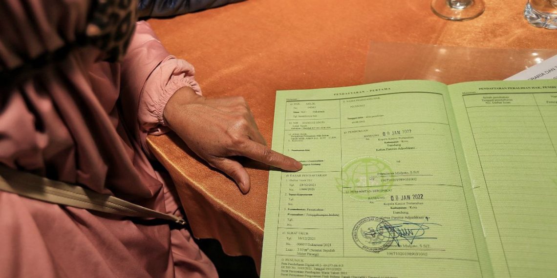 Pemberian Sertifikat Tanah: Ikhtiar Pemerintah dalam Pemulihan Ekonomi di Masa Pandemi