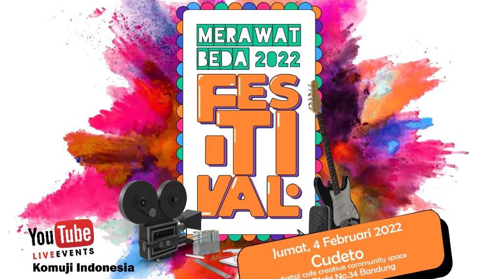 Kampanyekan Toleransi, Komuji Gelar Festival Merawat Beda
