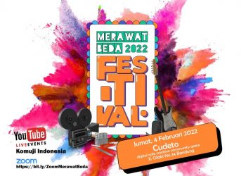 Kampanyekan Toleransi, Komuji Gelar Festival Merawat Beda