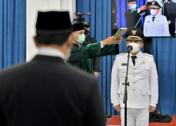 Yana Mulyana dilantik oleh Gubernur Jabar, Ridwan Kamil (Istimewa)