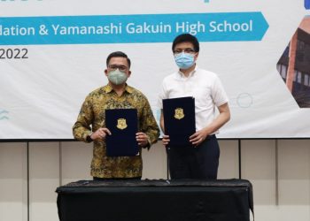 Yayasan Taruna Bakti (YTB) dan Yamanashi Gakuin High School  Kolaborasi Menjalin Kerja Sama Sister School