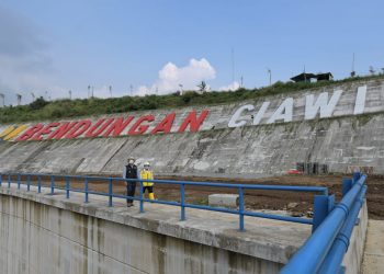 Ridwan Kamil Tinjau Proyek Bendungan Gagasan Jokowi di Bogor