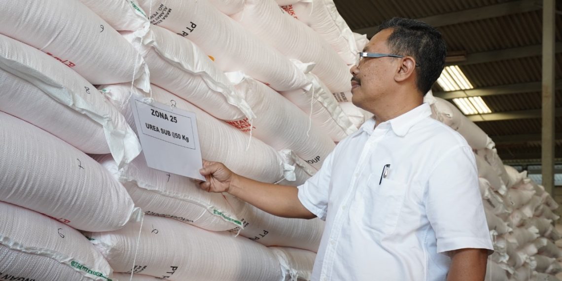 Sambut Musim Tanam, Stok Pupuk Bersubsidi di Jabar Melimpah