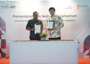 Kembangkan Area Sekitar Stasiun Tegalluar, KCIC Sepakati Kerja Sama dengan Summarecon