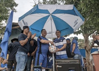 Sepak Bola Atraktif ala Atep Sukses Hibur Warga Cibokor